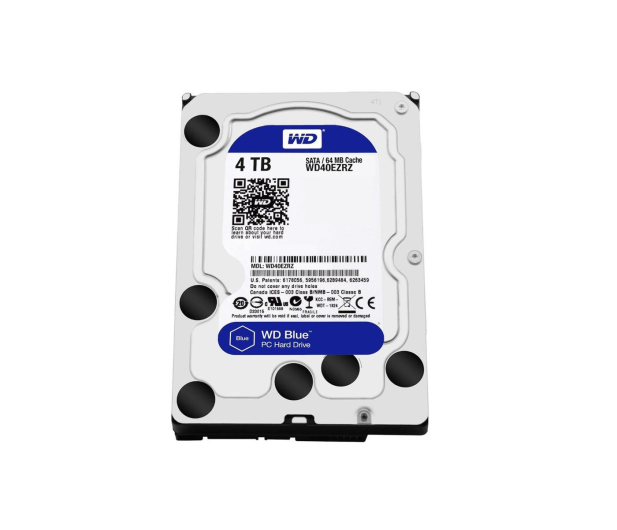WD BLUE 4TB 5400obr. 64MB - 254256 - zdjęcie